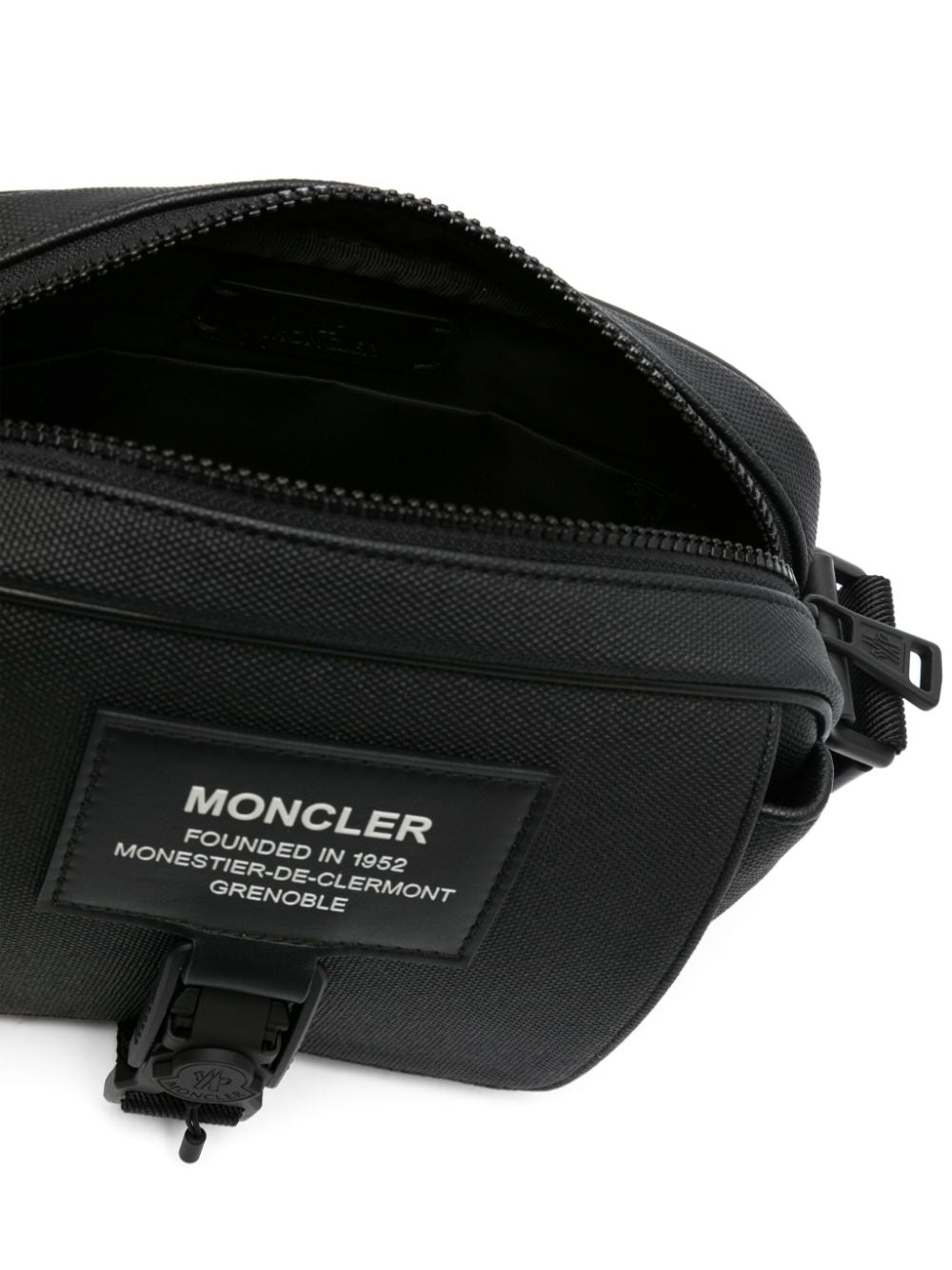 Nakoa logo-patch messenger bag