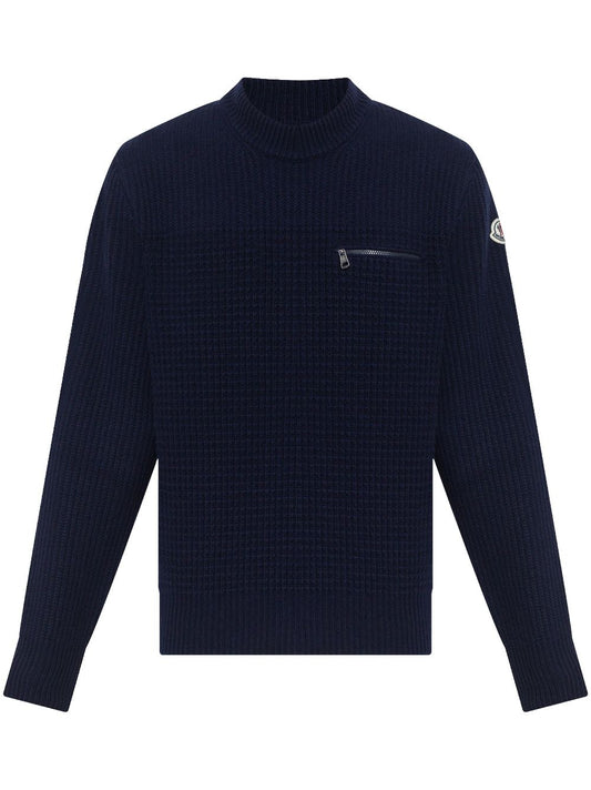 logo-appliqué jumper
