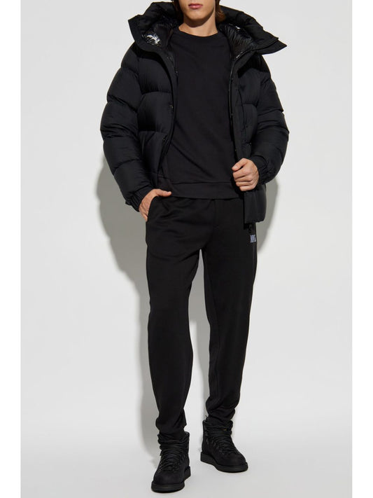 logo-embroidered track pants