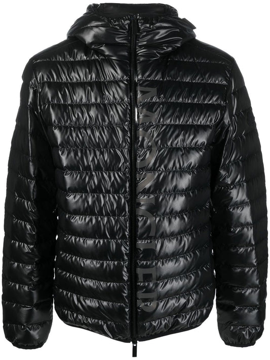 Veste matelassée à imprimé logo Lauzet