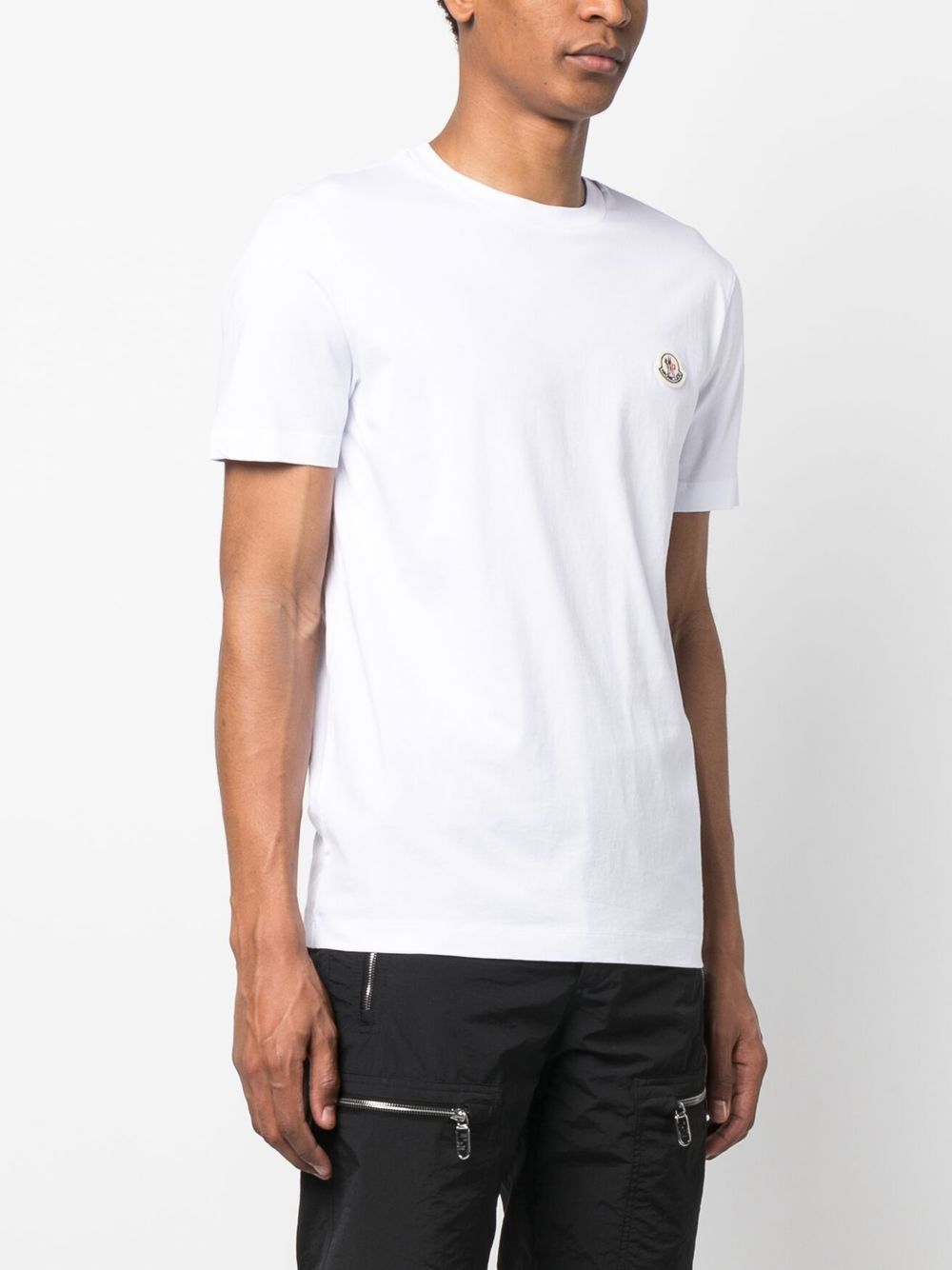 T-shirt à manches courtes avec patch logo