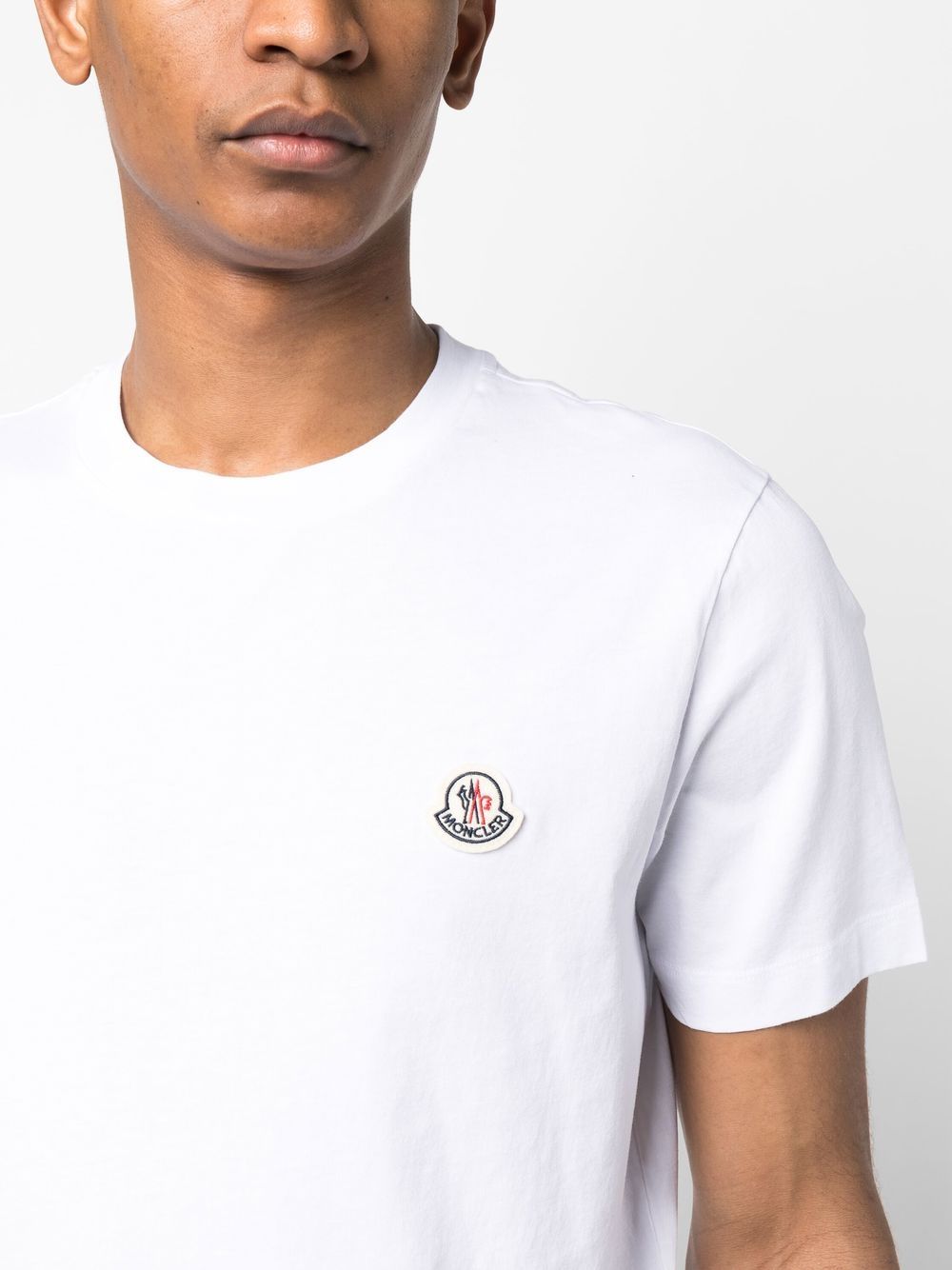 T-shirt à manches courtes avec patch logo