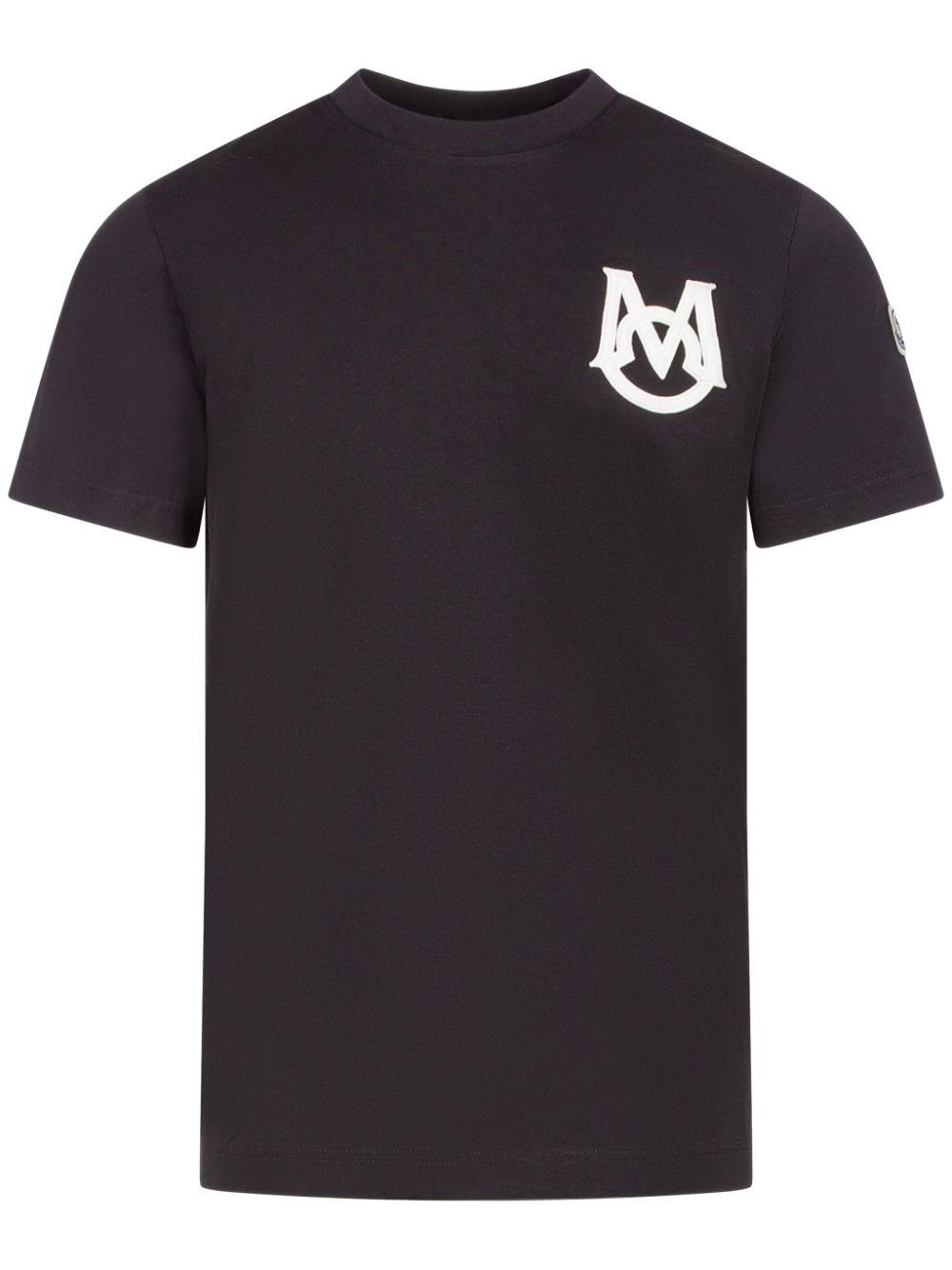 T-shirt en coton avec patch logo