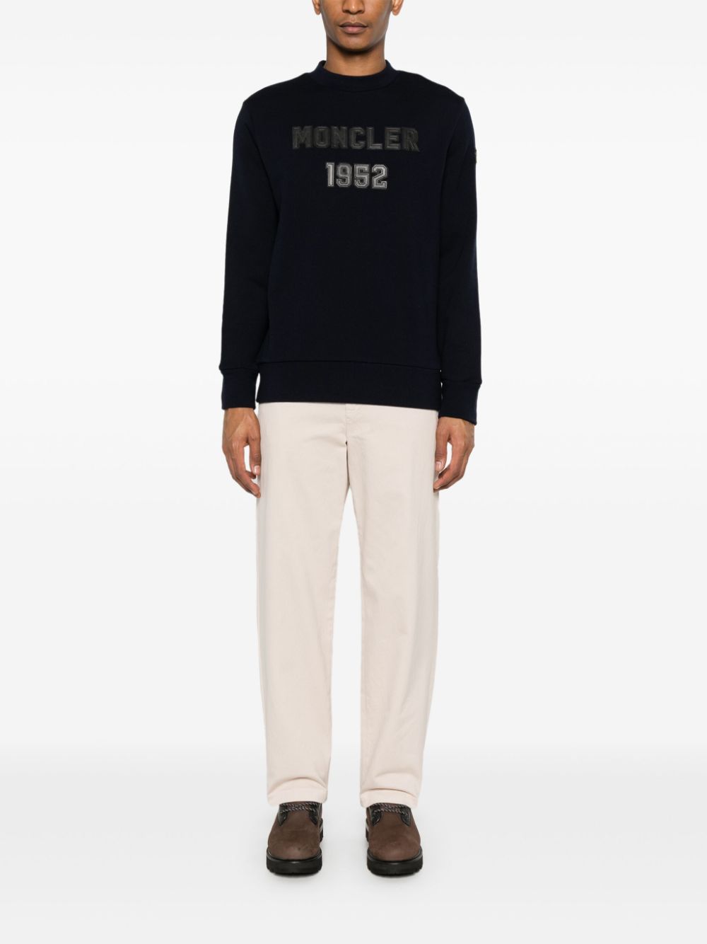 logo-patch sweatshirt