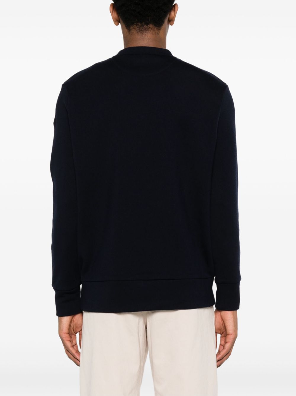 logo-patch sweatshirt