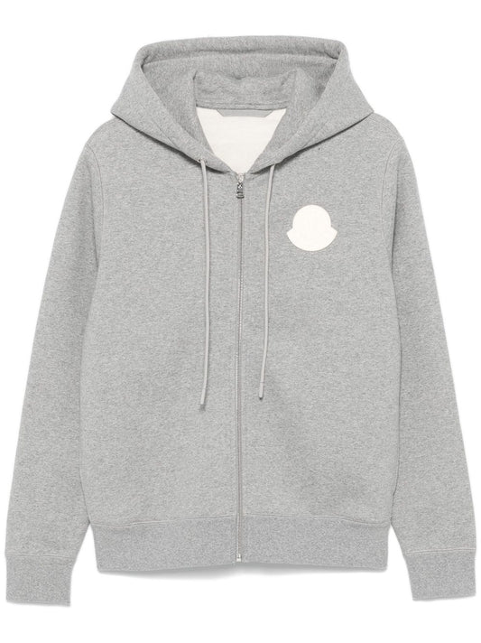 logo-patch hoodie