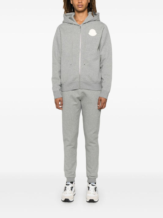 logo-patch hoodie