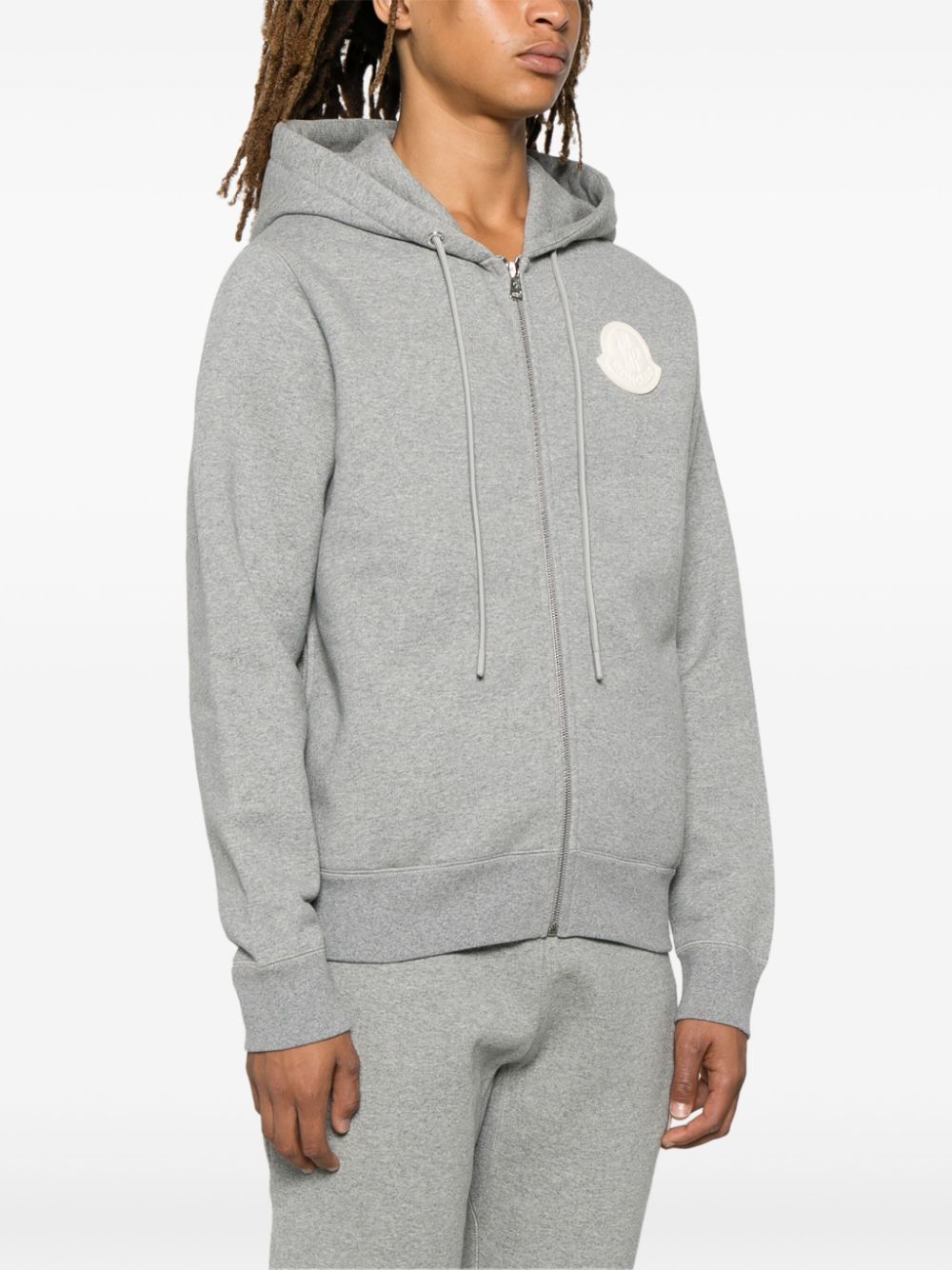 Sweat à capuche avec patch logo