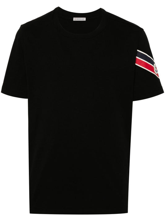 T-shirt en coton tricolore