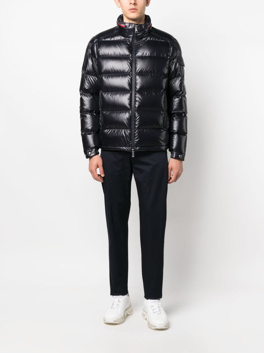 veste matelassée avec patch logo