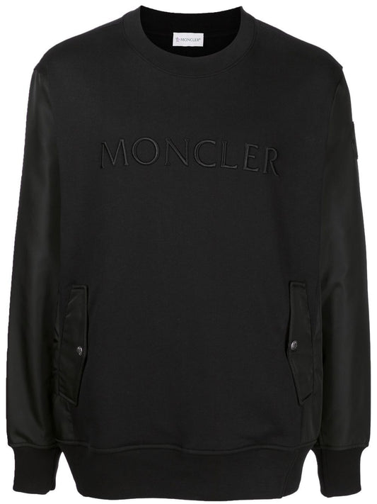 logo-print cotton sweatshirt