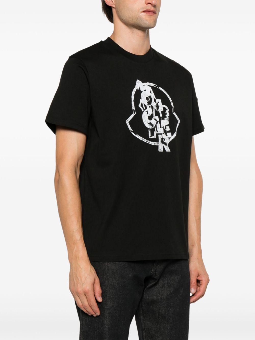 logo-print T-shirt