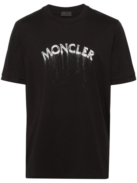 T-shirt en coton avec logo imprimé