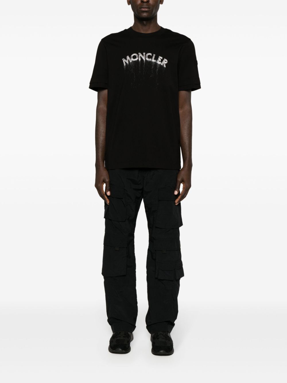 logo-print cotton T-shirt
