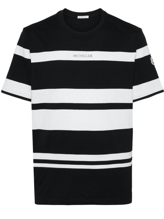 T-shirt en coton rayé