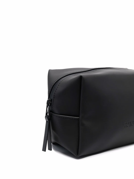 embossed-logo wash bag
