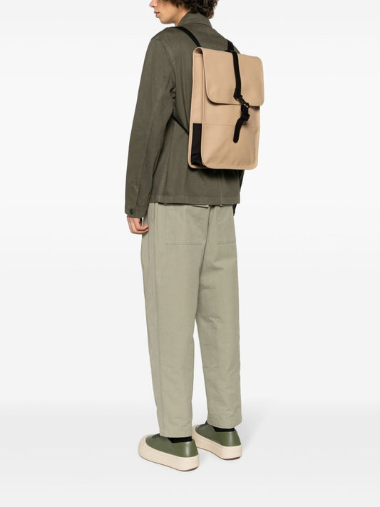 carabiner-fastening waterproof backpack