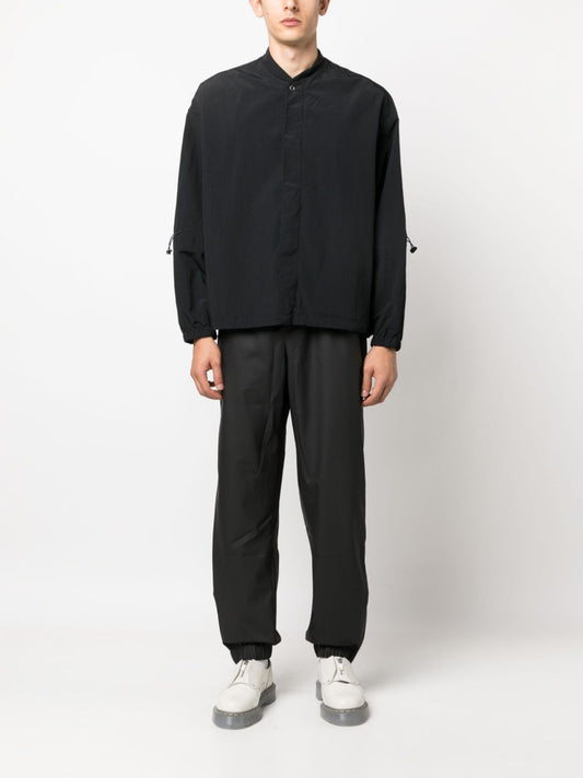 drawstring elasticated trousers