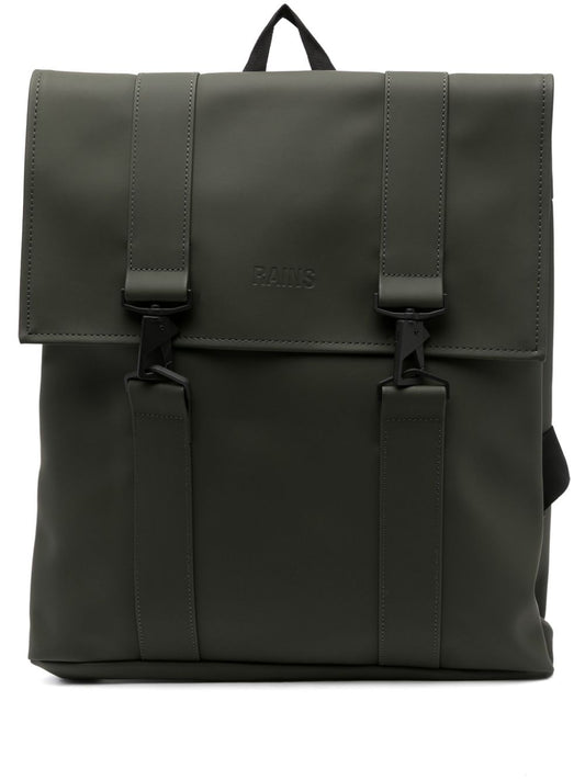 MSN logo-debossed backpack