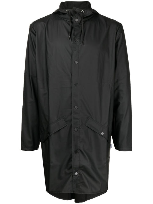 zip-up hooded jacket