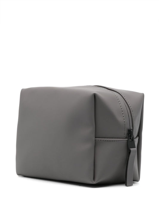 small logo-debossed wash bag