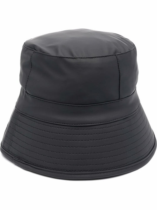 logo-plaque bucket hat