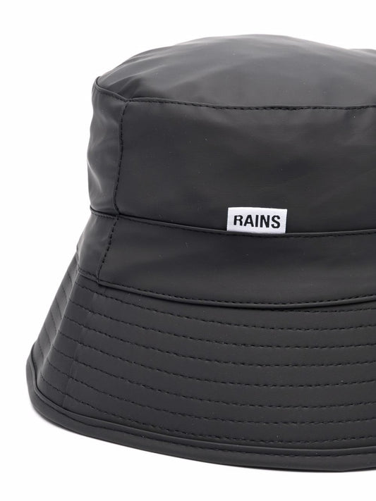 logo-plaque bucket hat