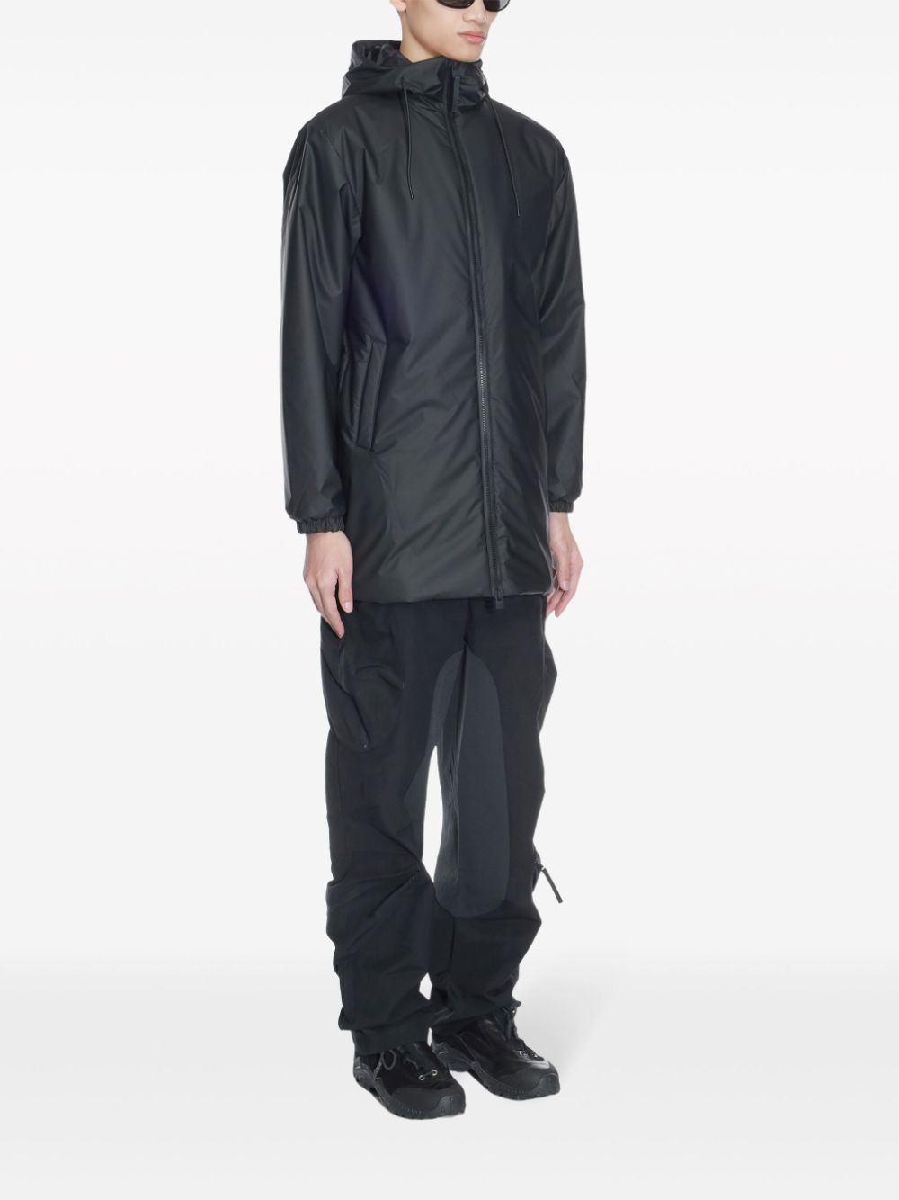 Veste longue à capuche Lohja