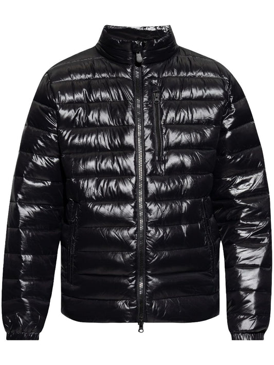 veste matelassée avec patch logo