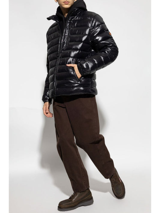 veste matelassée avec patch logo