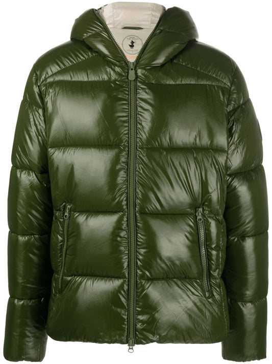 veste matelassée finition brillante