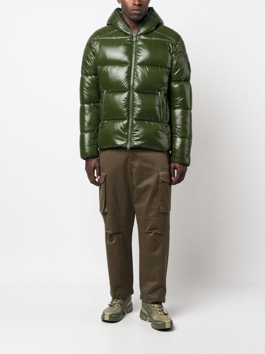 veste matelassée finition brillante