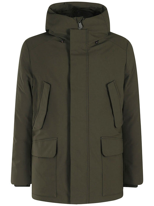 veste matelassée à capuche