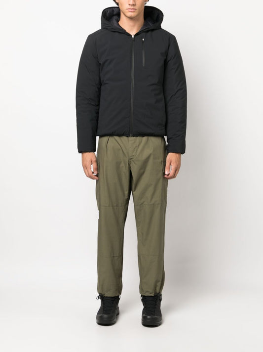 veste matelassée avec patch logo