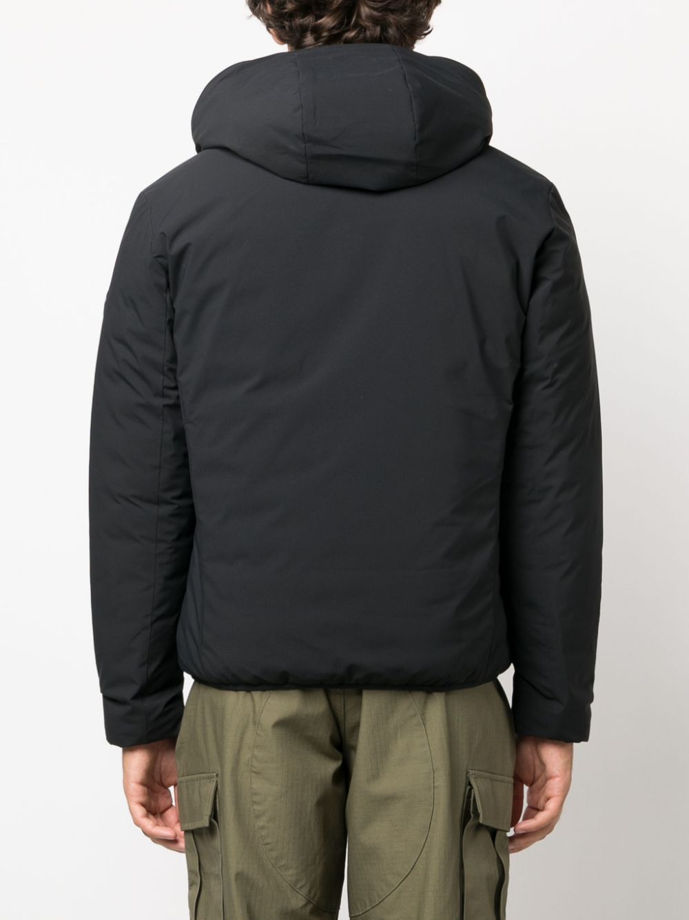 veste matelassée avec patch logo