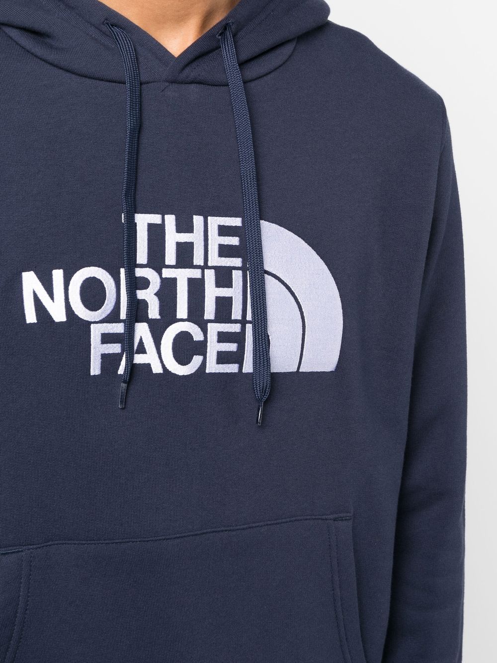 logo-print long-sleeve hoodie