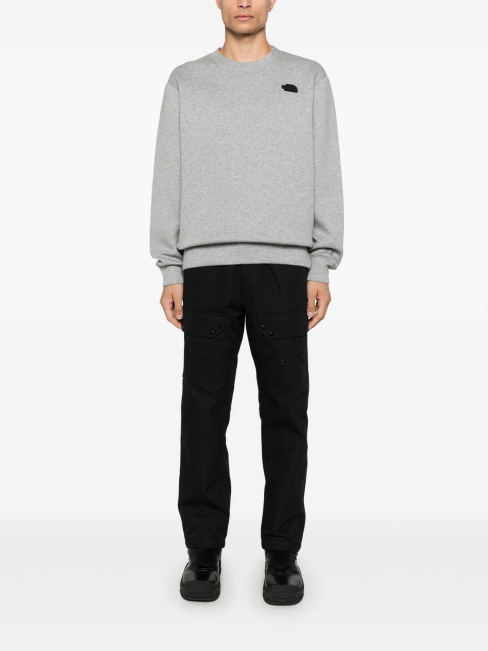 crew-neck sweatshirt