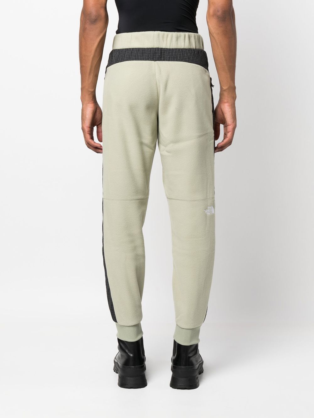 side-stripe fleece track pants