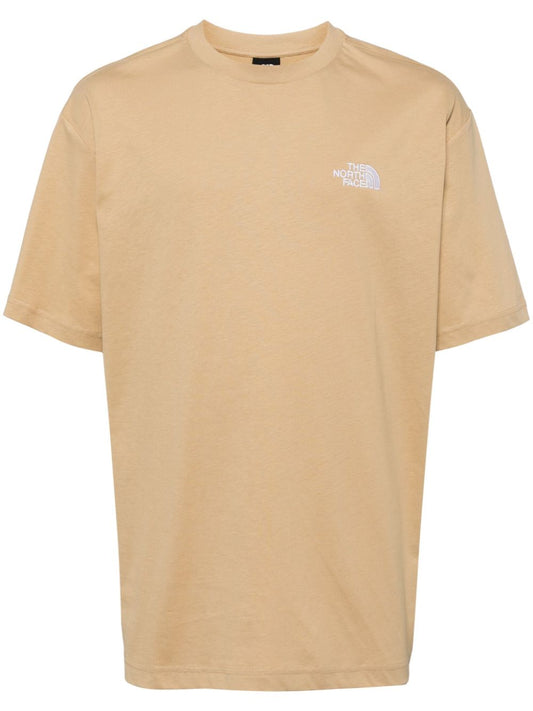 T-shirt en coton avec logo brodé