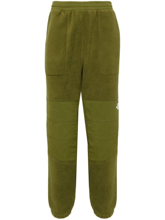 pantalon à empiècement polaire avec logo brodé