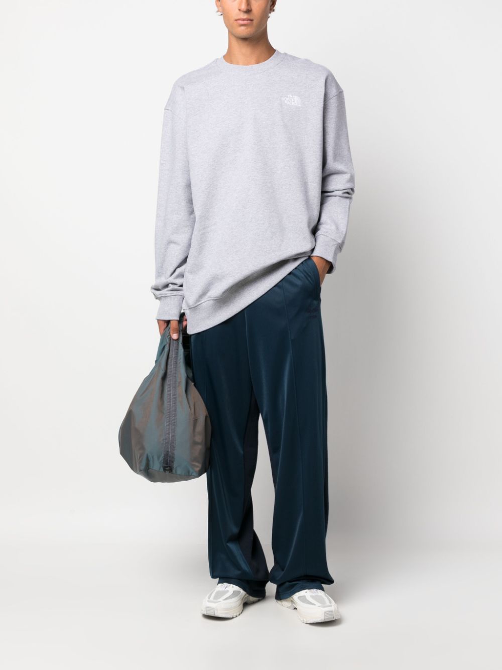 logo-print cotton-blend sweatshirt