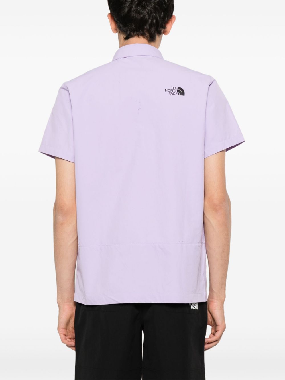 Murray logo-patch shirt