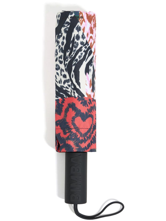 graphic-print umbrella