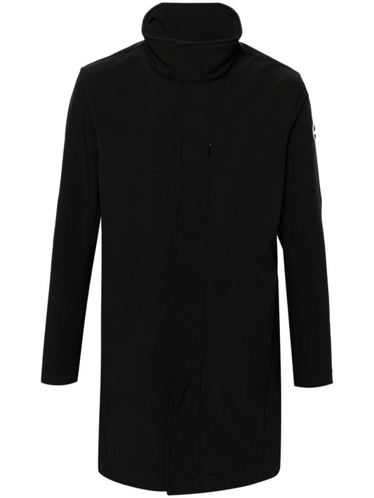 rubberised logo patch coat