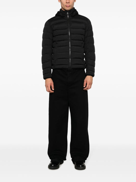 hooded padded jacket
