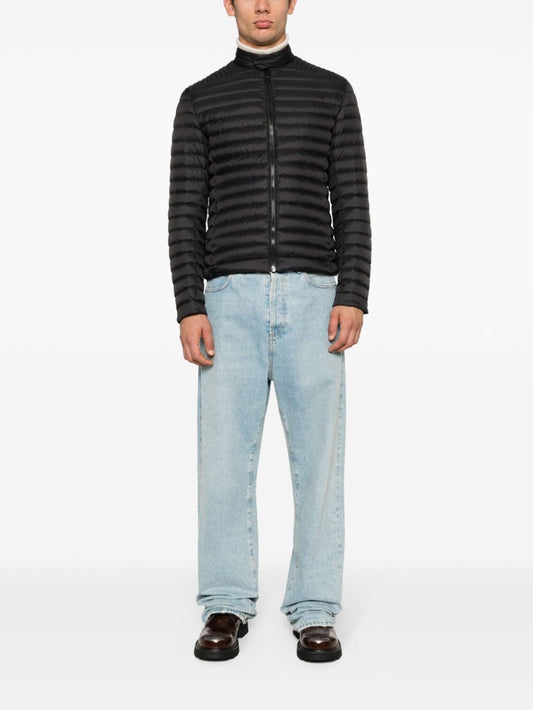 Autumn quilted down jacket