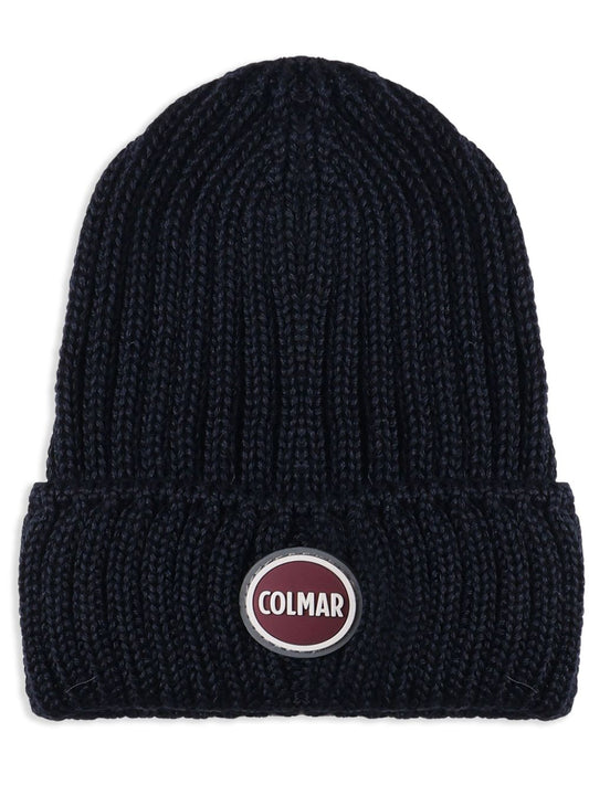 logo-appliqué beanie