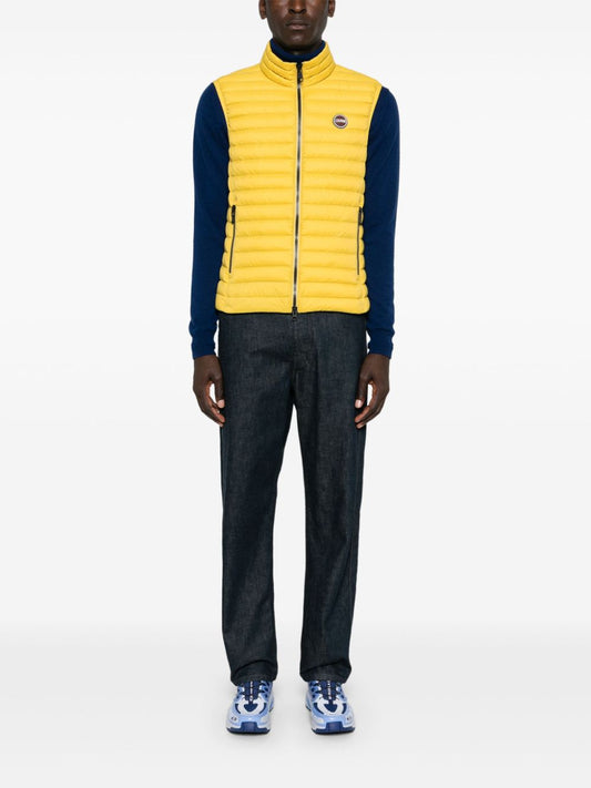 quilted gilet