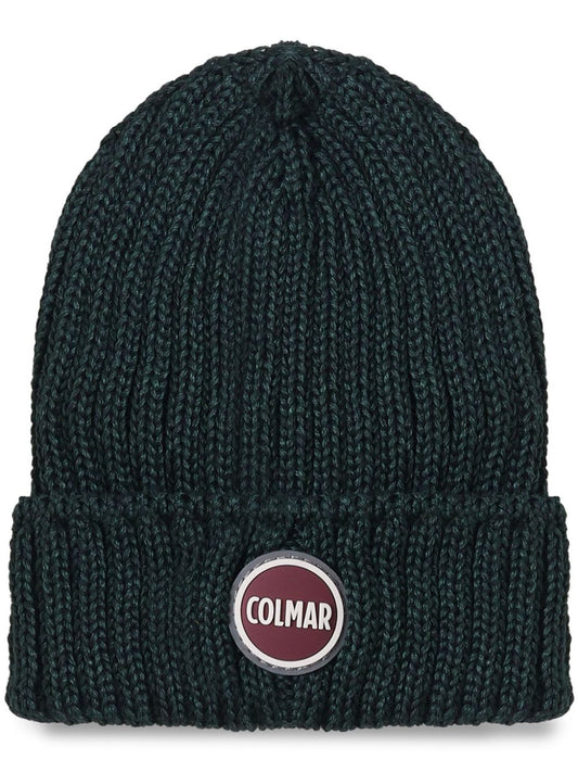 logo-appliqué beanie