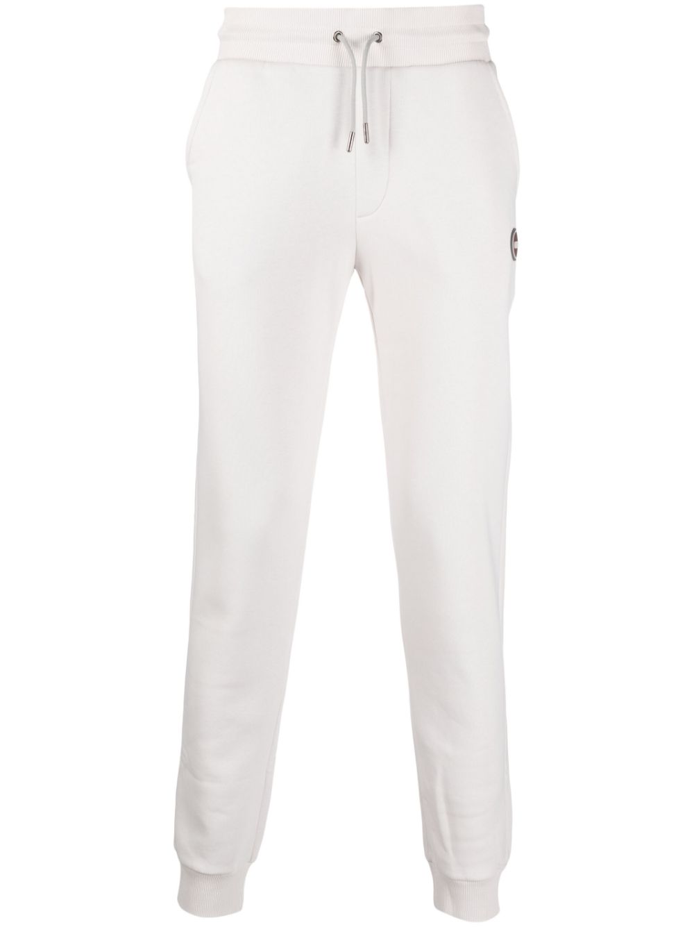 logo-patch jersey track pants